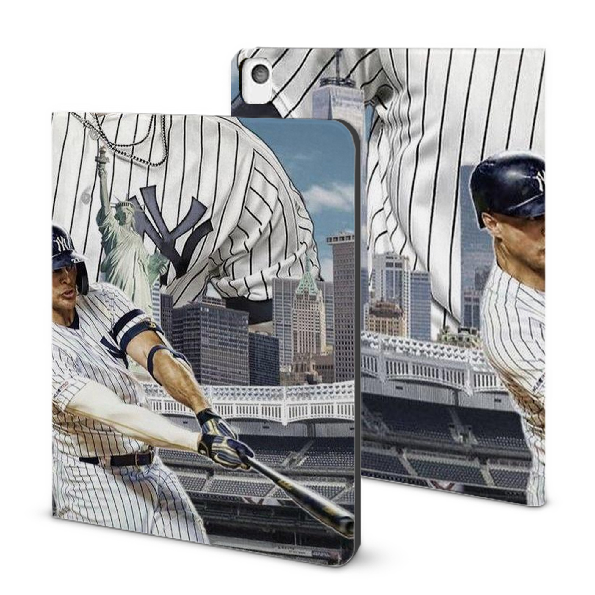Giancarlo Stanton 14 IPad Book-Style Case With Pencil Slot – Slim PU & TPU Cover – Full Protection, Precise Fit, Water & Scratch Resistant